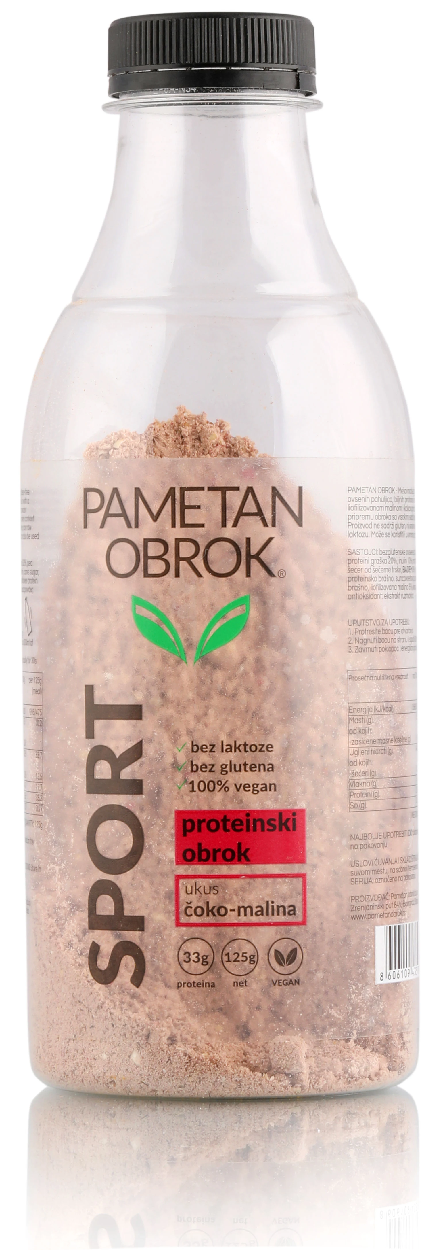 Pametan obrok čoko malina 125 g Pametan obrok